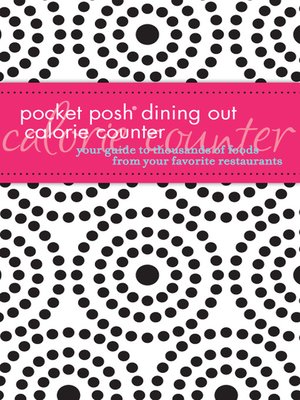 cover image of Pocket Posh Dining Out Calorie Counter